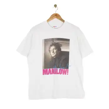 Футболка Barry Manilow 1993 Tour, винтажная футболка с круглым вырезом