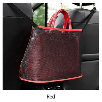 Сетчатый карман для хранения между Двумя Сиденьями в автомобиле, Подвесная сумка Для хранения с Автомобильным экраном