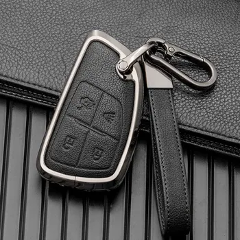 Кожаный Чехол для Ключей Автомобиля Buick ENVISION, для Chevrolet Tahoe Suburban, для GMC Yukon, Брелок для ключей, Чехол для Брелка
