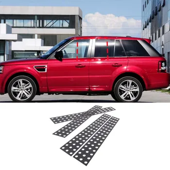 Для 2005-2013 Land Rover Range Rover Sport центральная стойка автомобиля из алюминиевого сплава, декоративная наклейка на панель в виде сот, Автоаксессуары
