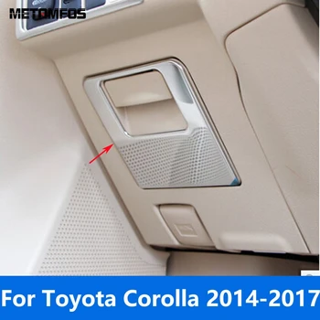 Для Toyota Corolla 2014 2015 2016 2017, Крышка переключателя Стеклоподъемника, Отделка вентиляционного отверстия, Рамка для чтения, Аксессуары для Стайлинга автомобилей