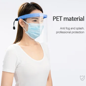 Кухонные защитные очки Faceshield, Прозрачная защитная маска для лица, Очки с защитой от масла и лука, Пылезащитная защитная маска для лица, Инструменты для повторного использования