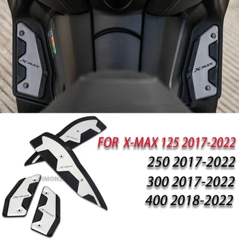 Аксессуары X MAX Подножки для Yamaha XMAX 300 125 250 400 Подставки для ног X-Max 125 250 300 400 2017-2022 Подставка для ног Педаль