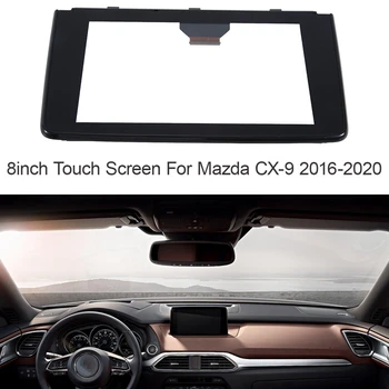 1 ШТ 8-Дюймовый Сенсорный Экран Digitizer Черный ABS Для Mazda CX-9 2016-2020 Стеклянное Автомобильное Радио GPS Навигационные Запчасти TK49-61-1J0B