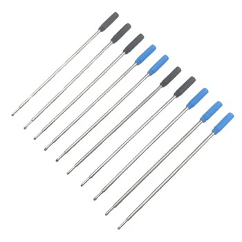 Металлические заправки для ручек - синие 115 мм Сменные заправки для шариковых ручек для студентов и профессионалов 24BB