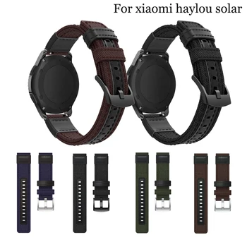 Брезентовый ремешок для смарт-часов Haylou Solar LS05, сменный браслет на запястье для ремешка для часов Xiaomi Haylou Solar Correa