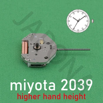 Механизм 2039 года Механизм miyota 2039 с увеличенной высотой стрелки, что позволяет создавать дизайн с использованием преимуществ глубины циферблата 3 стрелки