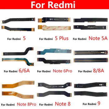 Оригинал для Xiaomi Redmi 9 9A 9C 6 6A 8A Примечание 10 8 7 6 Pro 5 5A Основная плата Разъем материнской платы Гибкий Кабель Часть