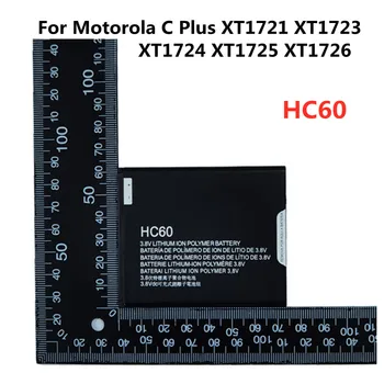Новый 4000 мАч HC60 Сменный Аккумулятор Для Motorola Moto C Plus С Двумя SIM-картами XT1723 XT1724 XT1725 Аккумулятор Для Смартфона Batterie Bateria