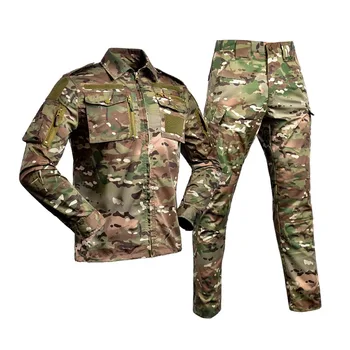 Военная форма Камуфляж Армейская боевая рубашка Uniforme Militar Тактический костюм Одежда CS Softair Мужская рабочая одежда с кепками