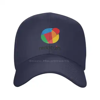 Reddcoin Джинсовая кепка с логотипом высшего качества, бейсболка, вязаная шапка