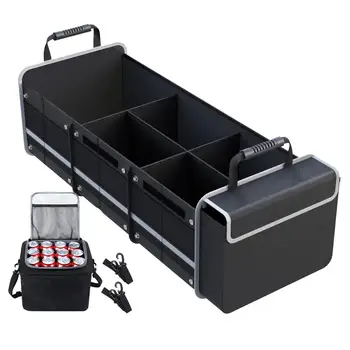 Органайзер для багажника автомобиля, Складной контейнер для хранения грузов для автомобильных седанов