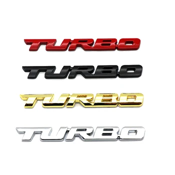 ТУРБО Металлическая автомобильная наклейка для укладки эмблемы кузова 3D наклейка для Toyota RAV4 2013 2014 Camry 2012 Vios 2008