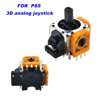 для Play Station 5 PS5 Деталь для ремонта контроллера 3Pin 3D Аналоговый джойстик Замена сенсорного модуля джойстика