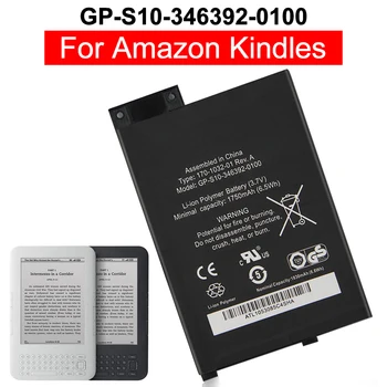 Сменный Аккумулятор 1750 мАч GP-S10-346392-0100 Для Amazon Kindle3 Kindle 3 S11GTSF01A D00901 Для Чтения электронных книг