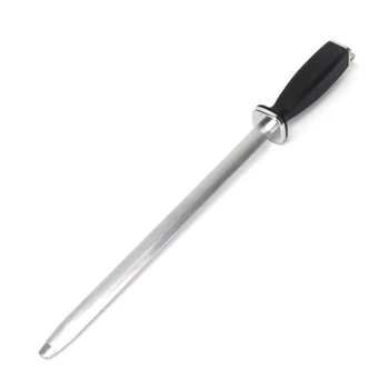 10-дюймовый профессиональный стержень для заточки ножей шеф-повара, Алмазная заточная палочка, Хонинговальная сталь для ножа