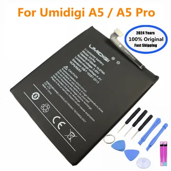 2024 Года 4150 мАч A 5 Pro Оригинальный Аккумулятор Для Телефона UMI Umidigi A5 Pro A5Pro Bateria Batteries Быстрая Доставка + Номер Для отслеживания
