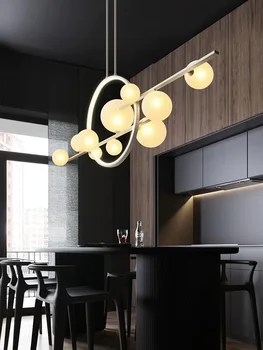 Подвесной светильник в скандинавском стиле G9 LED Подвесной светильник В американском индустриальном стиле, современный подвесной светильник для домашнего декора, люстра