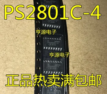 10/ШТ PS2801-4 PS2801C-4 SOP-16 Патч-четырехканальная оптрона Новая