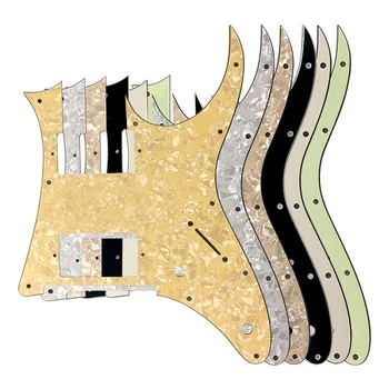 Запасные части для электрогитары Pleroo -Для Ibanez MIJ RG 350 DX Guitar Pickguard HH Humbucker Pickup Scratch Plate Многоцветный