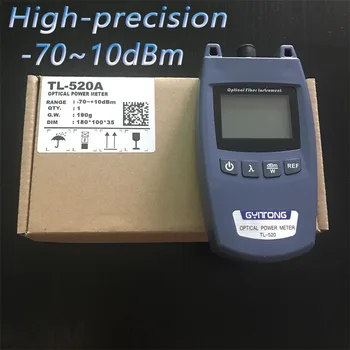 Высокоточный Мини-Ручной Измеритель Оптической Мощности TL-520 TL520A Тестер Оптического Волокна Instrument -70 ~10dBm