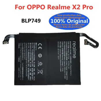 Новый Высококачественный Оригинальный Аккумулятор BLP749 4000 мАч Для OPPO Realme X2 Pro X2Pro RMX1931 Аккумулятор Для Телефона Bateria В наличии Быстрая Доставка