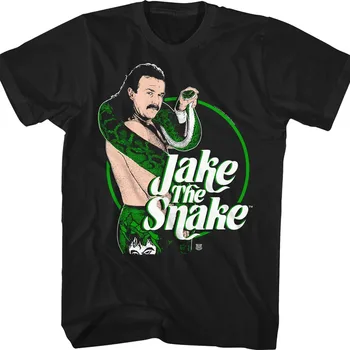 Футболка Jake The Snake Roberts Хлопковая Футболка Для мужчин Размер S-4Xl V1046 с длинными рукавами
