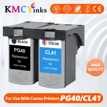 KMCYinks Совместимый для Canon PG-40 CL-41 Чернильный Картридж Для Canon PG 40 CL 41 Pixma MP218 MP228 MP450 MP460 MP476 MX308 MX318