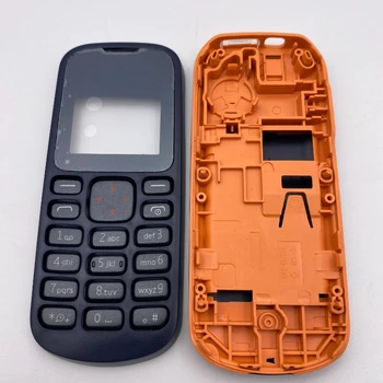 Корпус мобильного телефона для Nokia 103 Чехол Аккумулятор Задняя дверца клавиатура в полном комплекте