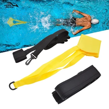 Оборудование для тренировки плавания Парашютные регулируемые водонепроницаемые тренировочные ремни для плавания с парашютом сопротивления для детей