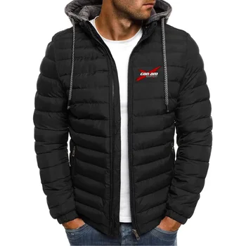 Хлопчатобумажная куртка с принтом Can Am Team Spyder Motorcycles, мужская верхняя одежда с длинным рукавом, теплые пальто в стиле харадзюку, толстые толстовки с подкладкой из 7 цветов