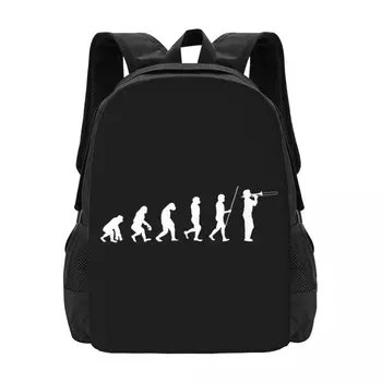 Эволюция Тромбона Тромбонист Классный Подарок Для Совместной Работы Рюкзак Большой Емкости Милые Складные Рюкзаки Для Одежды