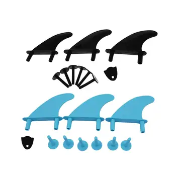 3 плавника для доски для серфинга с мягким верхом, Плавники для серфинга на палубе водного крейсера, спортивные плавники