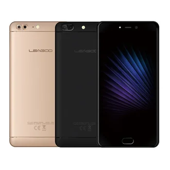 Смартфон Leagoo T5 4 ГБ ОЗУ 64 ГБ ПЗУ 5,5 Дюймов MTK6750T Восьмиядерный мобильный телефон Android 7,0 13.0MP 3000 мАч Мобильный телефон с отпечатками пальцев