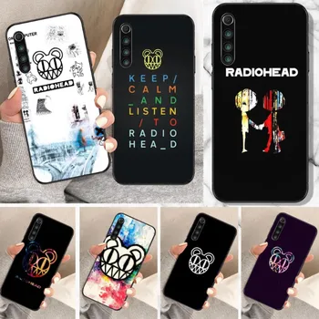 Музыкальный Чехол Для Телефона Radiohead Для Xiaomi Mi 13 12 12S 12T 11T 10T Lite Pro Ultra Poco F3 F4 X4 GT Мягкий Черный Чехол Для Телефона
