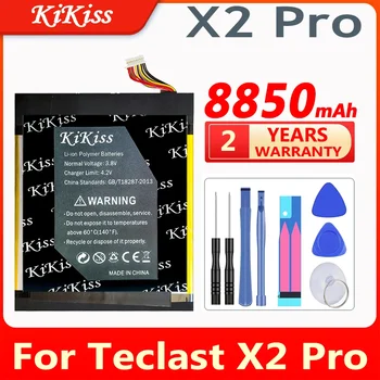 Сменная аккумуляторная батарея KiKiss емкостью 8850 мАч для литиевой батареи Teclast X2 Pro X2Pro, Запасная аккумуляторная батарея