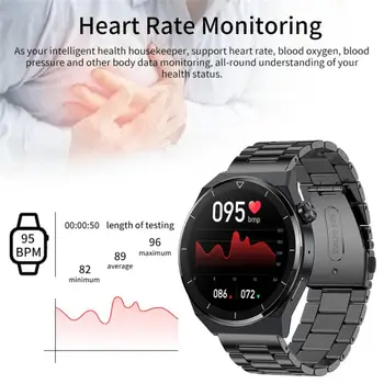 Для умных часов с NFC для мужчин GT3 AMOLED 390 * 390 с экраном, определяющим частоту сердечных сокращений, IP68 Водонепроницаемые умные часы 2023 г.