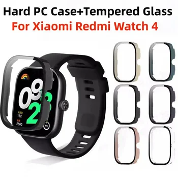 Защитный Чехол для ПК Стекло Для Redmi Watch 4 Смарт-Часы Протектор Экрана Бампер для Xiaomi Redmi Watch 3 Active /Lite Watch4 Крышка