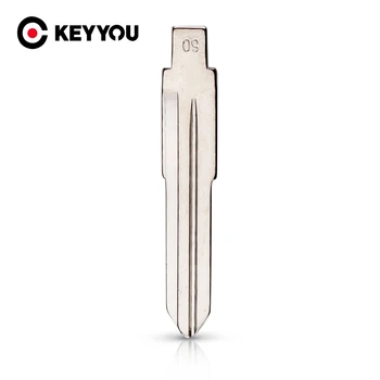 KEYYOU 09 # Замена пустого ключа неразрезным лезвием для Mazda Vizi 323. 626. 929 Складное откидное лезвие для ключей для стайлинга автомобилей
