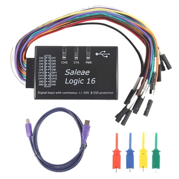 Y1UB Logic16 Расширенный USB-логический анализатор, совместимый с различными системами, 16 каналов, скорость 100 м