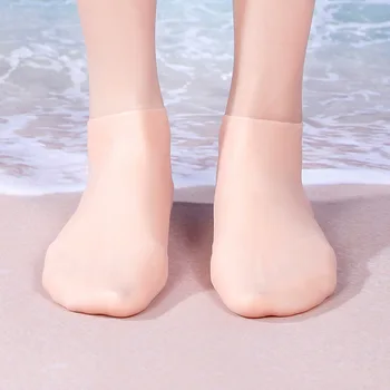 Нескользящие женские носки для воды из мягкого силикона, носки для гидрокостюма, пляжные сандалии, удобные кроссовки, носки для подводного плавания