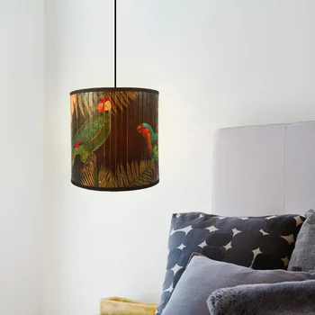 Абажур подвесного светильника, домашний бамбуковый абажур, потолочный абажур