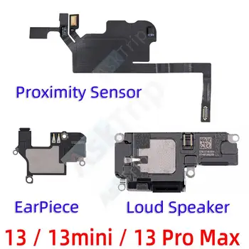 Оригинальный приклад громкоговорителя для iPhone 13 Pro Max mini Датчик приближения Громкий наушник Гибкий кабель Запасные части