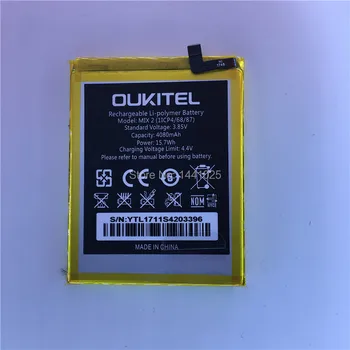 Для OUKITEL mix 2 аккумулятор 4080 мАч Длительное время ожидания Аккумулятор мобильного телефона Высокое качество Мобильных Аксессуаров OUKITEL