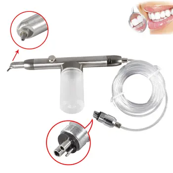 Стоматологический пистолет для пескоструйной обработки Air Flow Полировщик для зубов Наконечник с 4 отверстиями Hygine Prophy