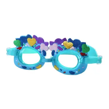 Мультяшные плавательные очки, противотуманные принадлежности для обучения плаванию, профессиональные очки для плавания с берушом, водонепроницаемые очки для плавания