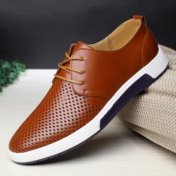 Мужская повседневная обувь большого размера 48 47, Лоферы для бизнеса, мужские свадебные модельные туфли, Официальная обувь для парикмахера коричневого цвета