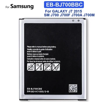 EB-BJ700BBC EB-BJ700CBE 3000 мАч Батарея Для Samsung GALAXY J7 J7008 J700F J7009 J7000 2015 Аккумуляторная Батарея Номер Для Отслеживания