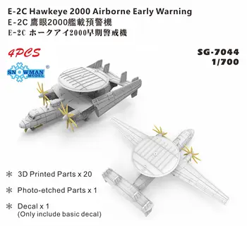 Snowman SG-7044 Масштаб 1/700 E-2C Hawkeye 2000 Airborne Early Warning