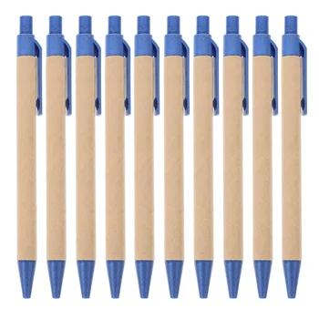 Выдвижные шариковые ручки для ровного письма черными чернилами - Стильные фирменные ручки для офиса, школы, учителей и студентов